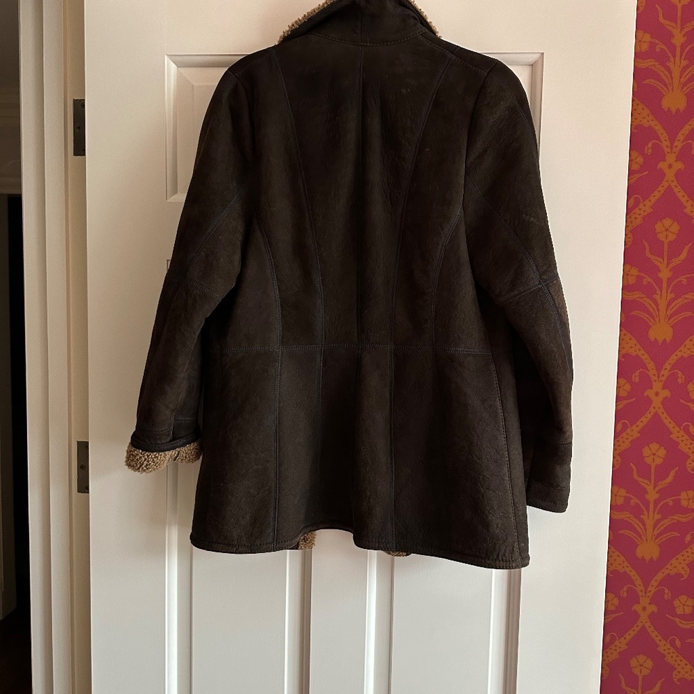 Audrey Talbott Suede Jacket Size Small - image 4
